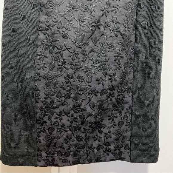 Anthropologie Moulinette Soeurs  Black Pencil Skirt Size 4 - Picture 5 of 13